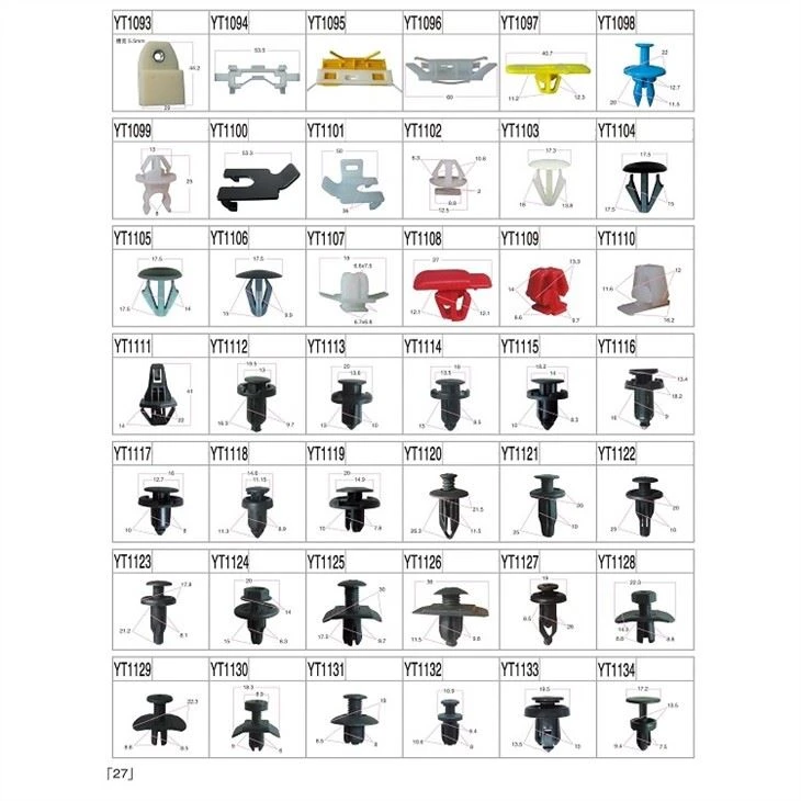 Auto Clips Fasteners Plastic